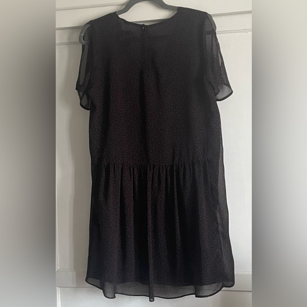 Zara Basic Star Print Dress. Pre-Owned. - Picture 5 of 9